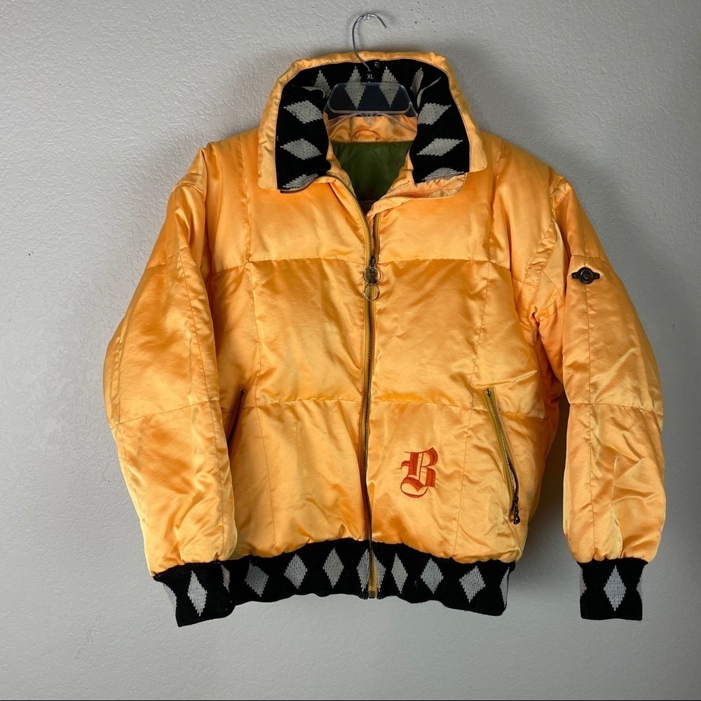 Bogner Goose Down Filled Jacket Satin Size 10